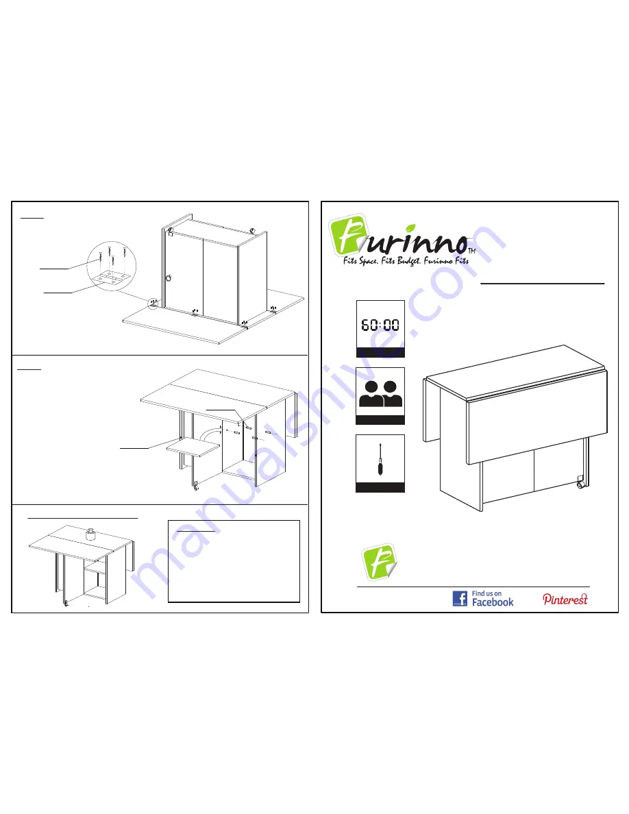 Furinno FNAJ-11068 Скачать руководство пользователя страница 1