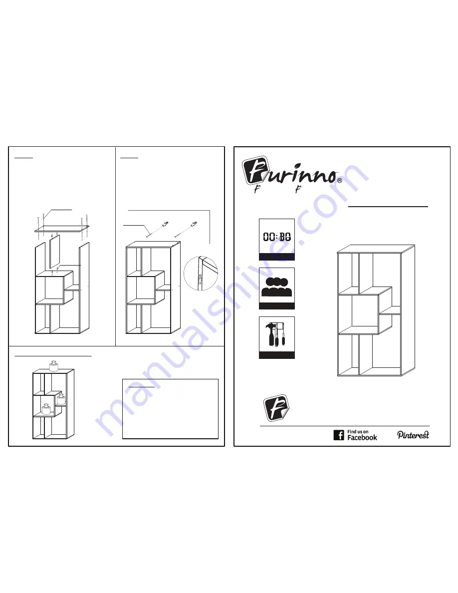 Furinno FNAJ-11073 Скачать руководство пользователя страница 1