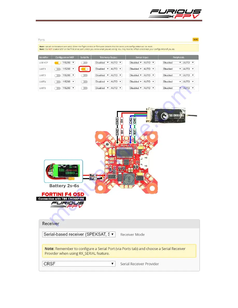 Furious FPV Fortini F4 OSD User Manual Download Page 9