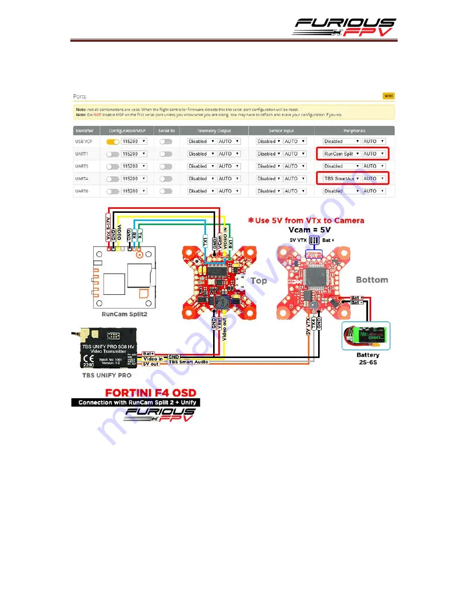 Furious FPV Fortini F4 OSD Скачать руководство пользователя страница 20