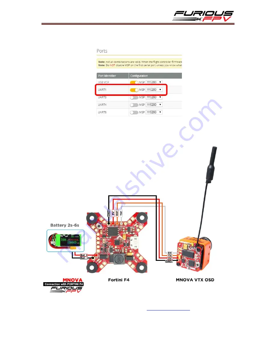 Furious FPV FORTINI F4 User Manual Download Page 17