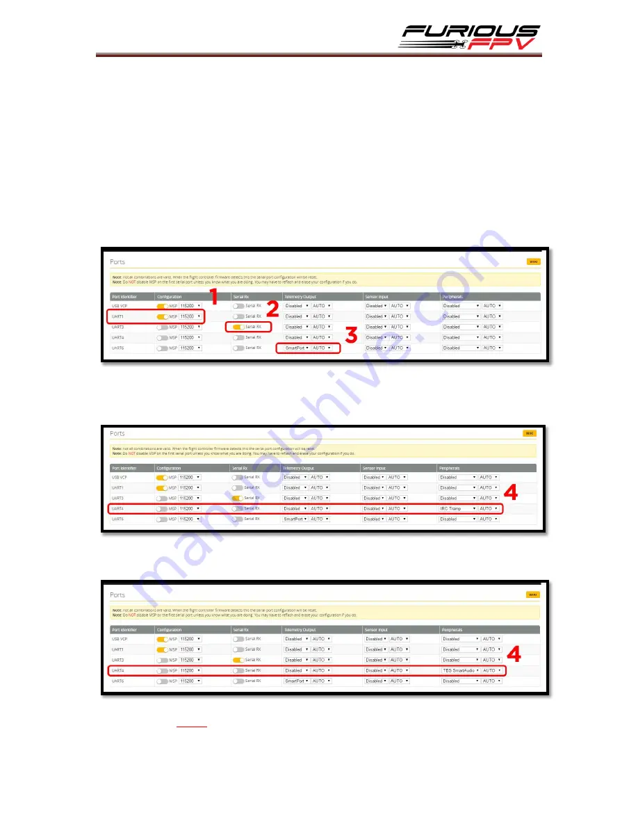 Furious FPV FORTINI F4 User Manual Download Page 24