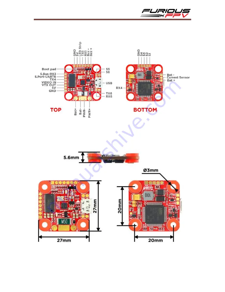 Furious FPV PIKO F4 OSD User Manual Download Page 4