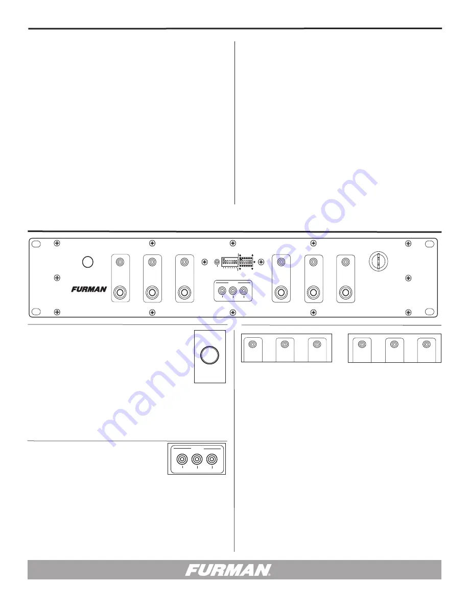 Furman ASD-120 2.0 Owner'S Manual Download Page 8