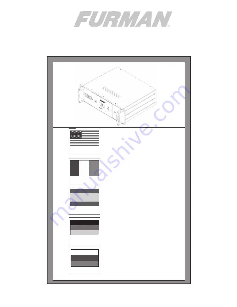 Furman P-2300 IT E Owner'S Manual Download Page 3