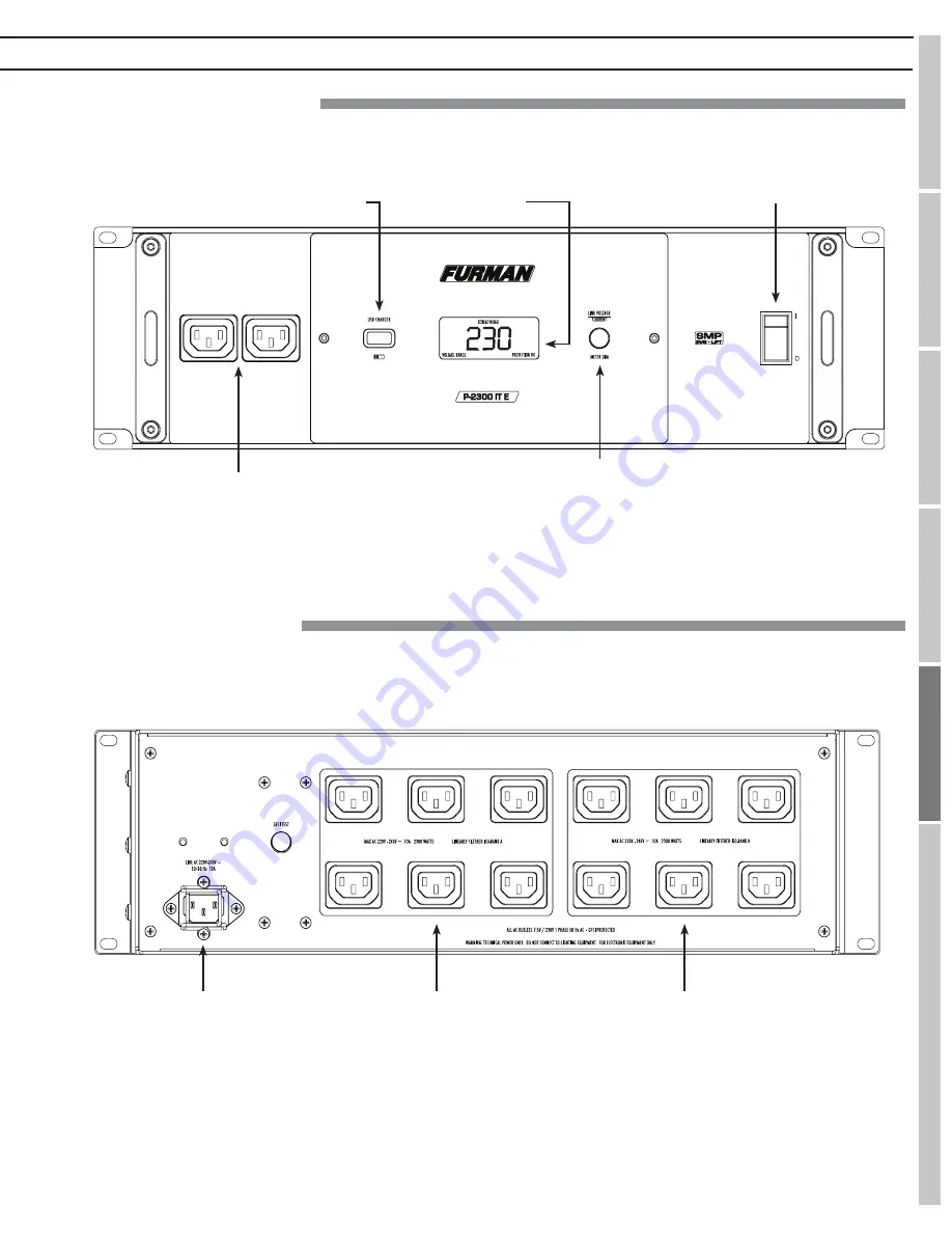 Furman P-2300 IT E Скачать руководство пользователя страница 51