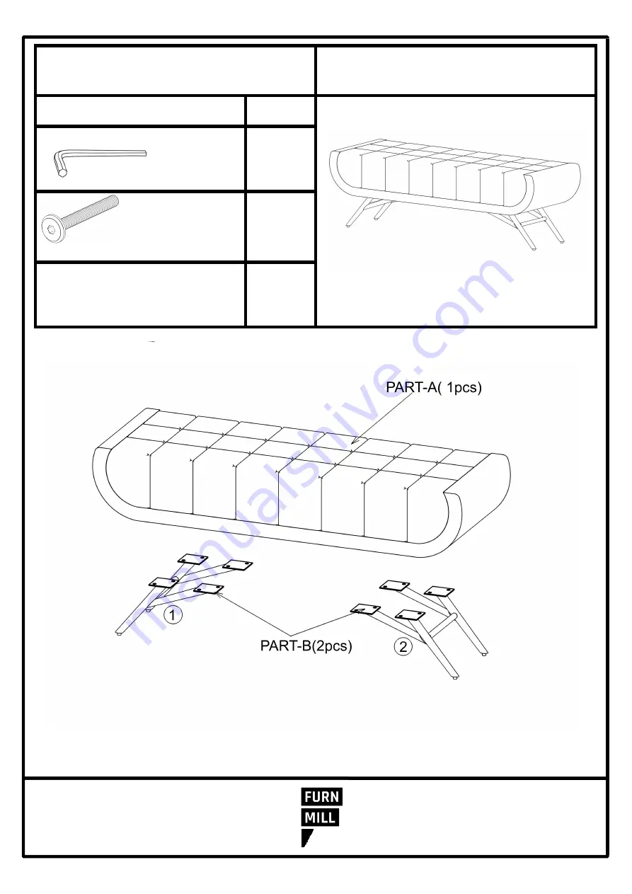 Furn Mill HOCHR00316 Assembly Instruction Download Page 2