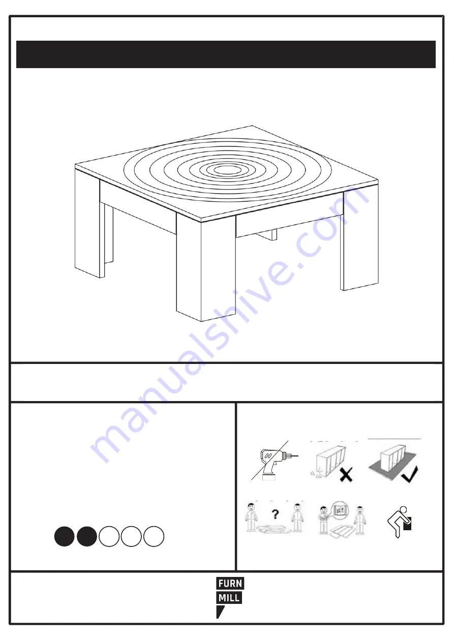 Furn Mill HOTAB00053 Скачать руководство пользователя страница 1