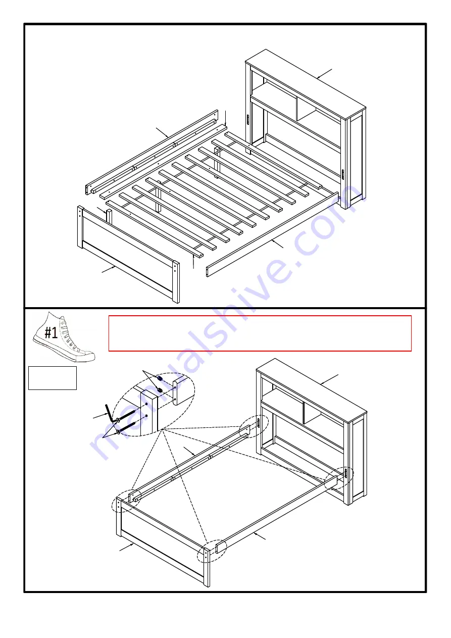 Furniture of America CM1738F-1 Скачать руководство пользователя страница 4