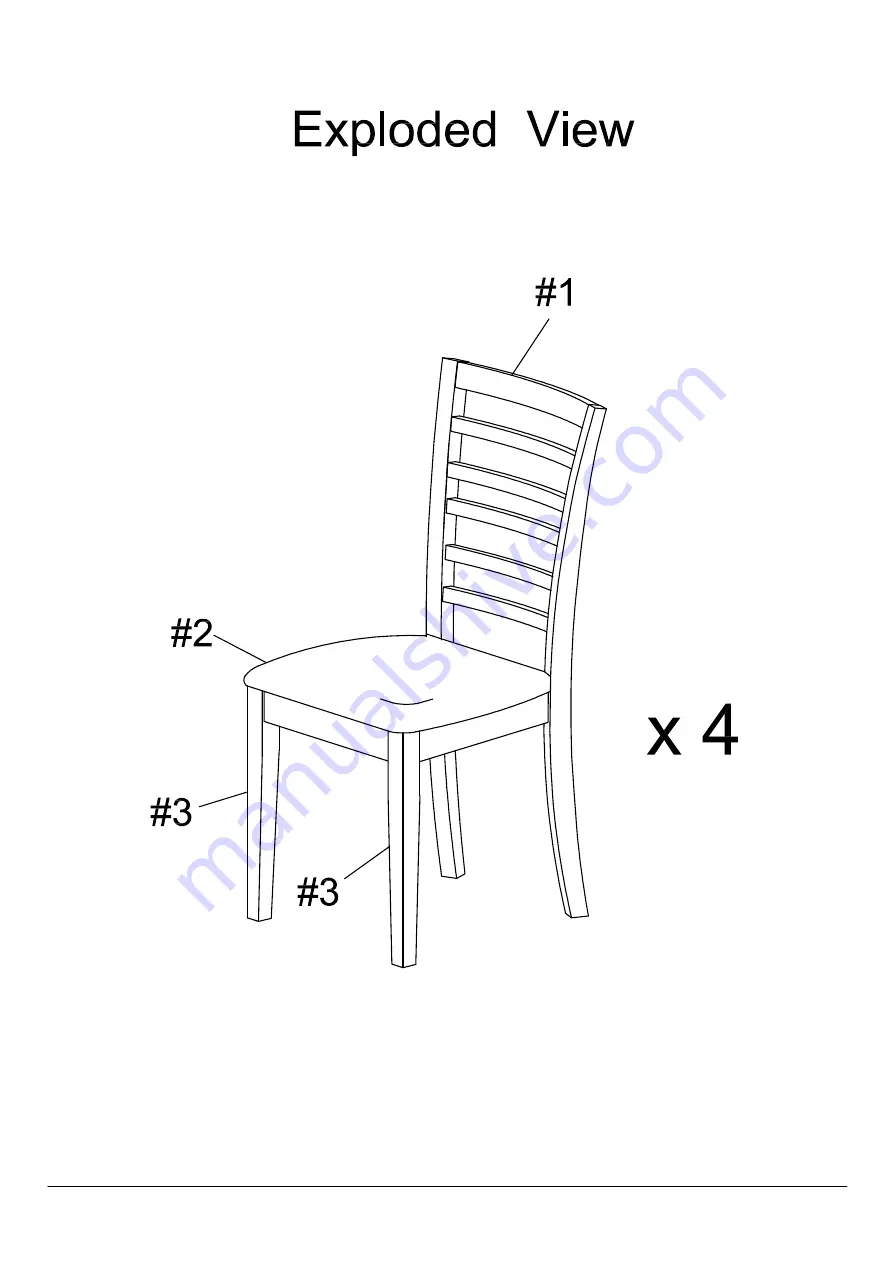 Furniture of America CM3001T-5PK Скачать руководство пользователя страница 9