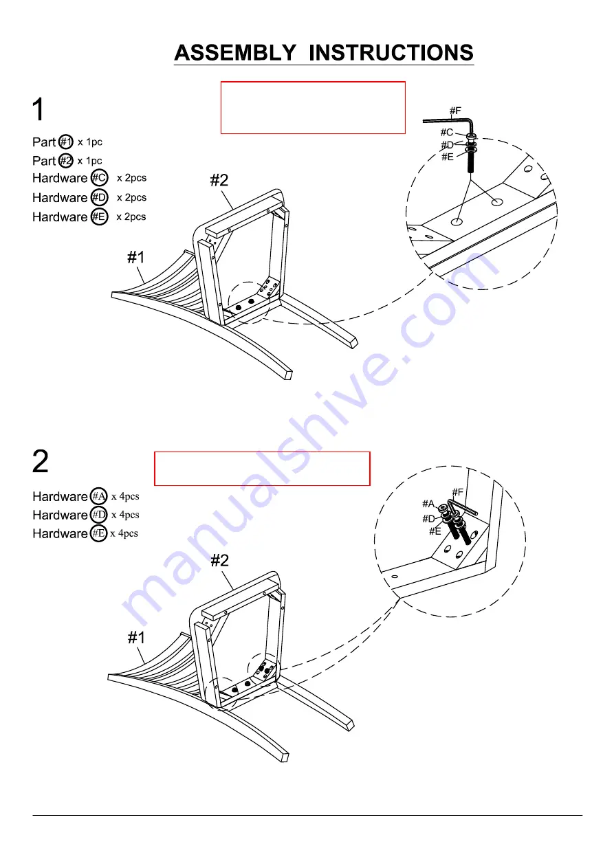 Furniture of America CM3001T-5PK Скачать руководство пользователя страница 10