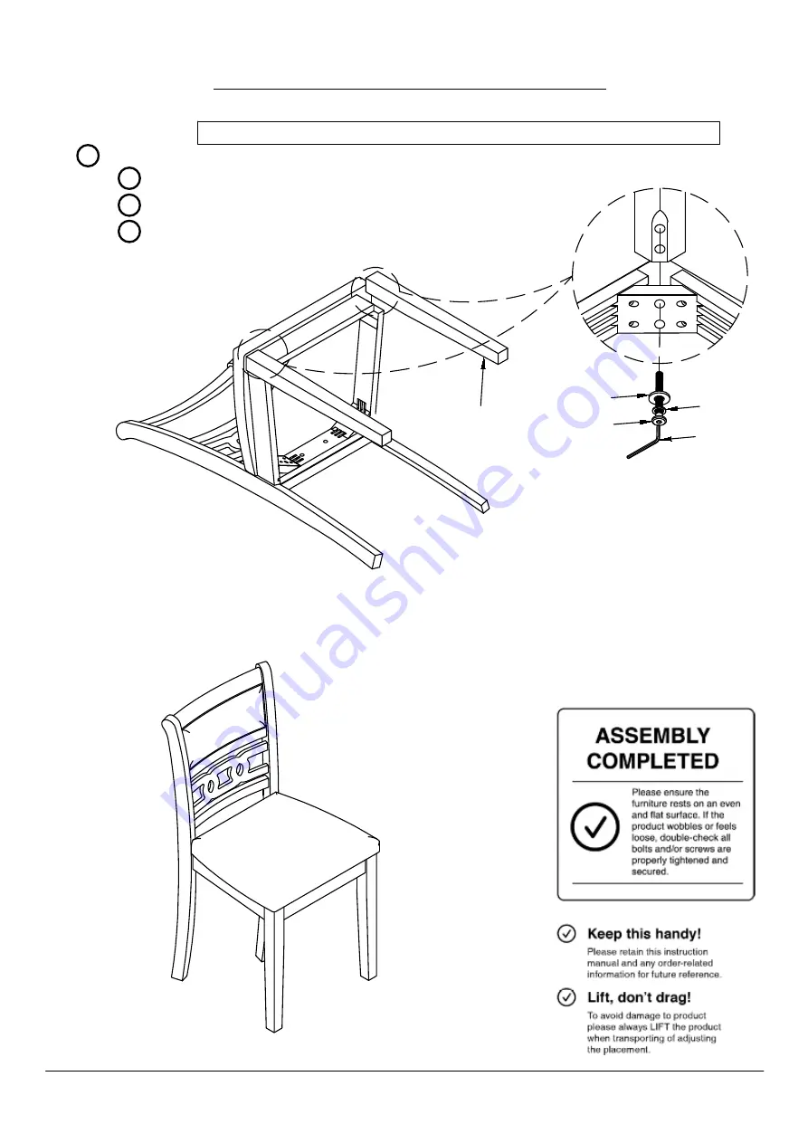 Furniture of America CM3023SC-2PK Скачать руководство пользователя страница 7