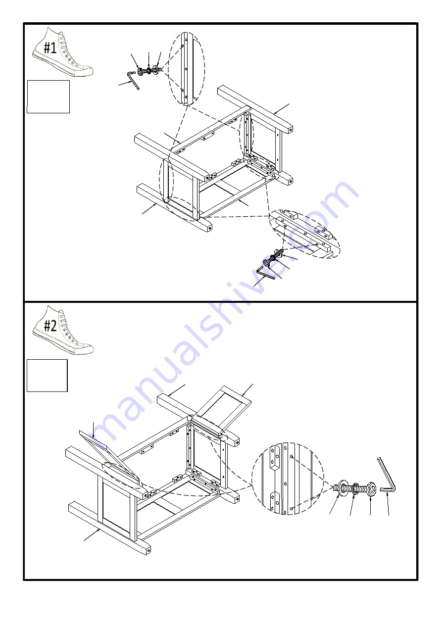 Furniture of America CM3061PT Assembly Instructions Manual Download Page 5