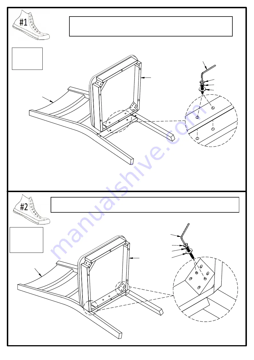 Furniture of America CM3162SC-2PK Assembly Instructions Download Page 4