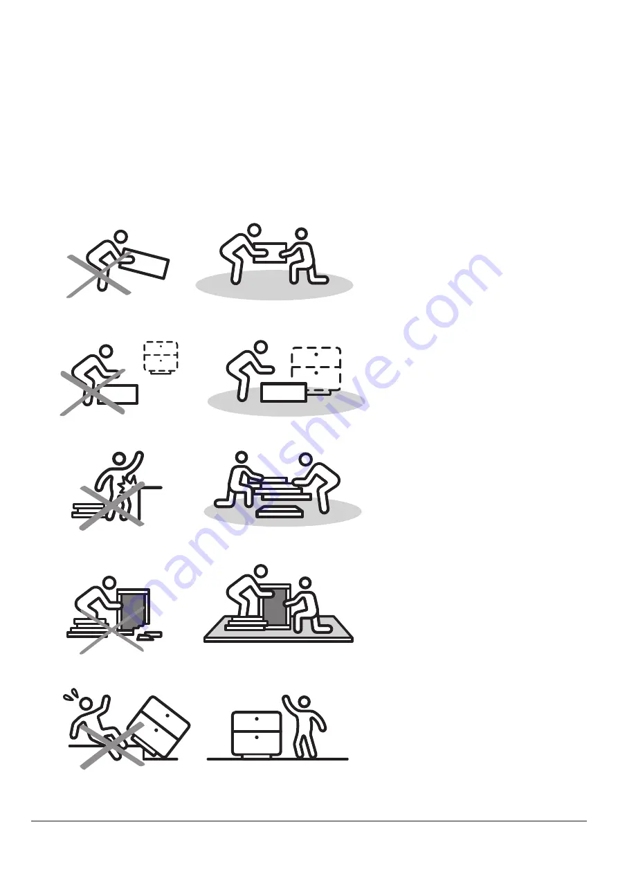 Furniture of America CM3185DG-B Assembly Instructions Manual Download Page 3