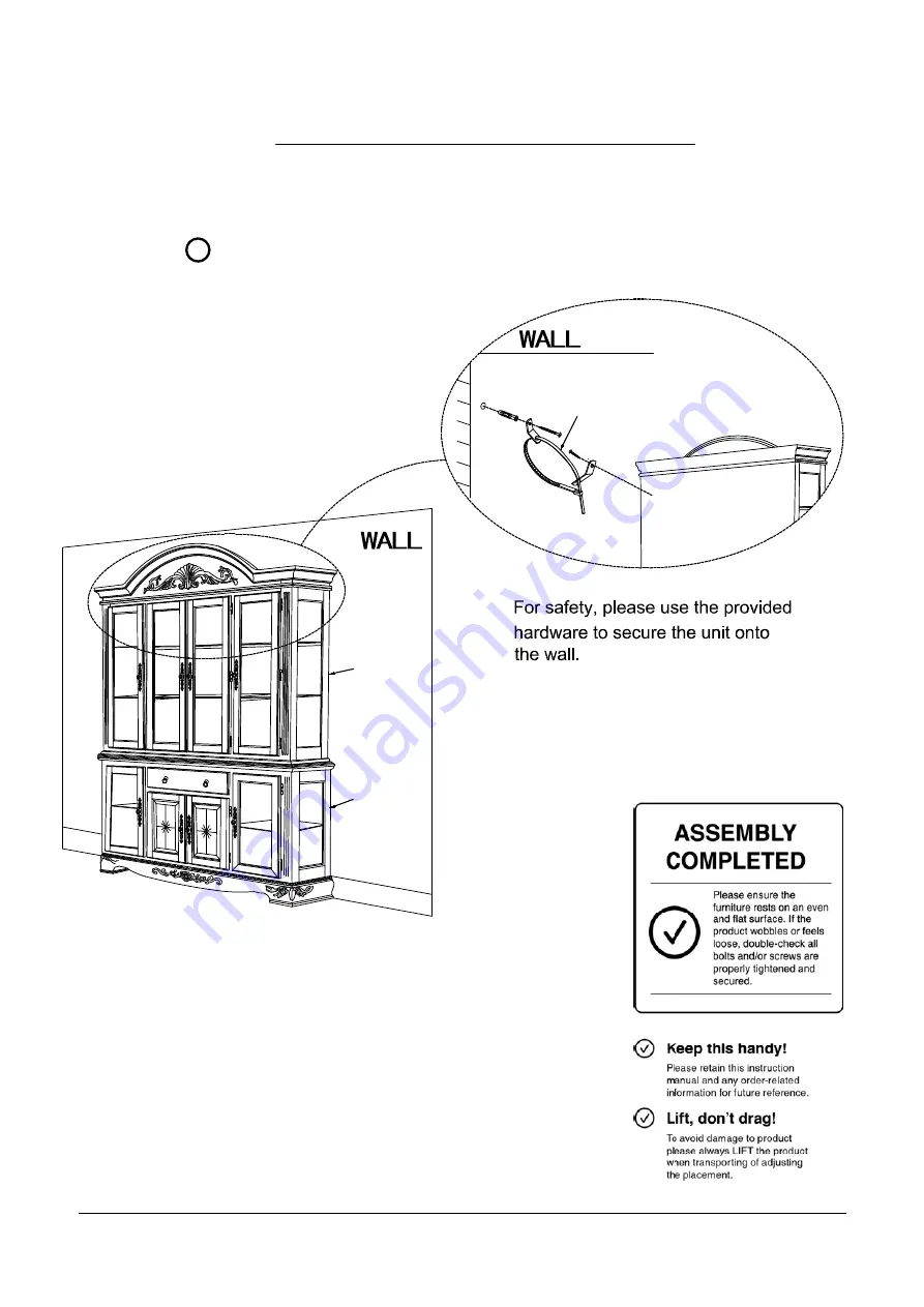 Furniture of America CM3185DG-B Скачать руководство пользователя страница 7