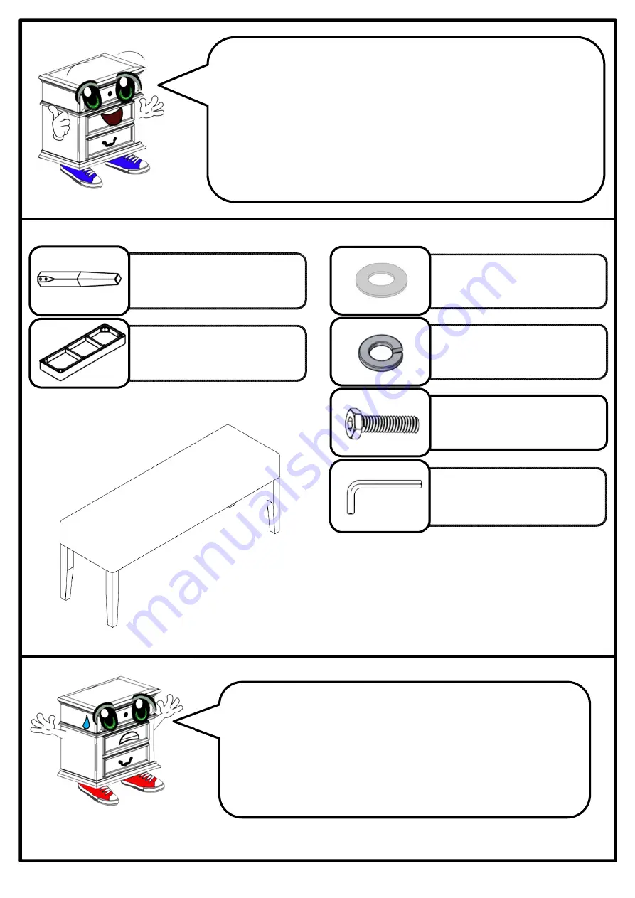 Furniture of America CM3311BN Assembly Instructions Download Page 3