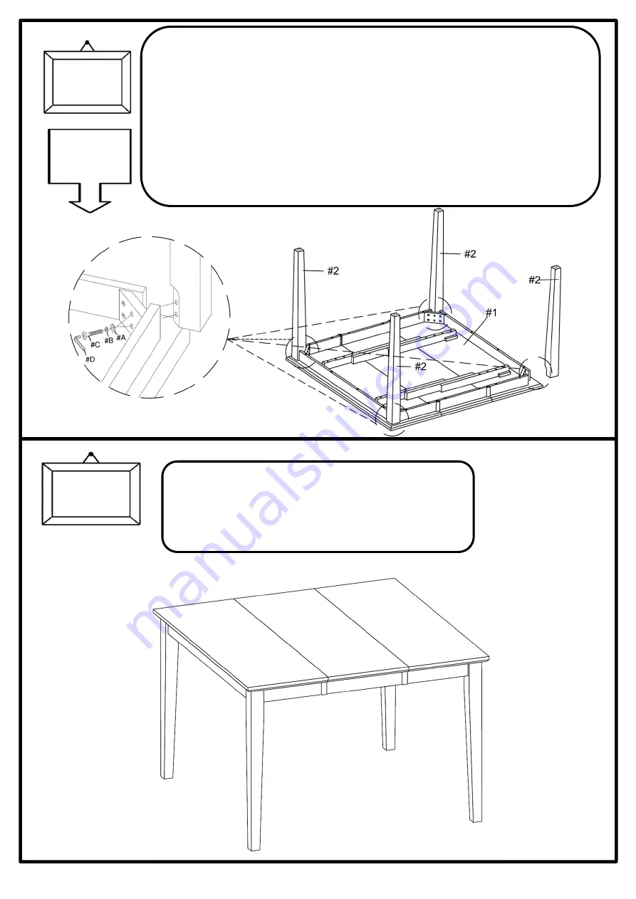 Furniture of America CM3318PT Assembly Instructions Download Page 4