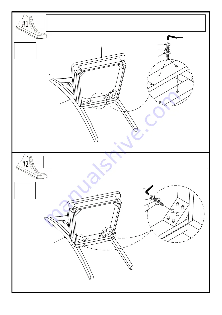 Furniture of America CM3413SC-2PK Скачать руководство пользователя страница 4