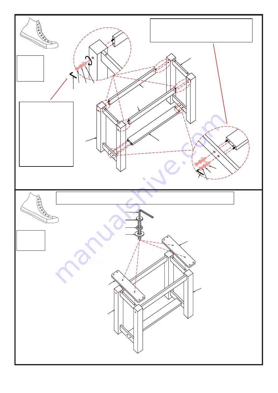 Furniture of America CM3543T Assembly Instructions Manual Download Page 4