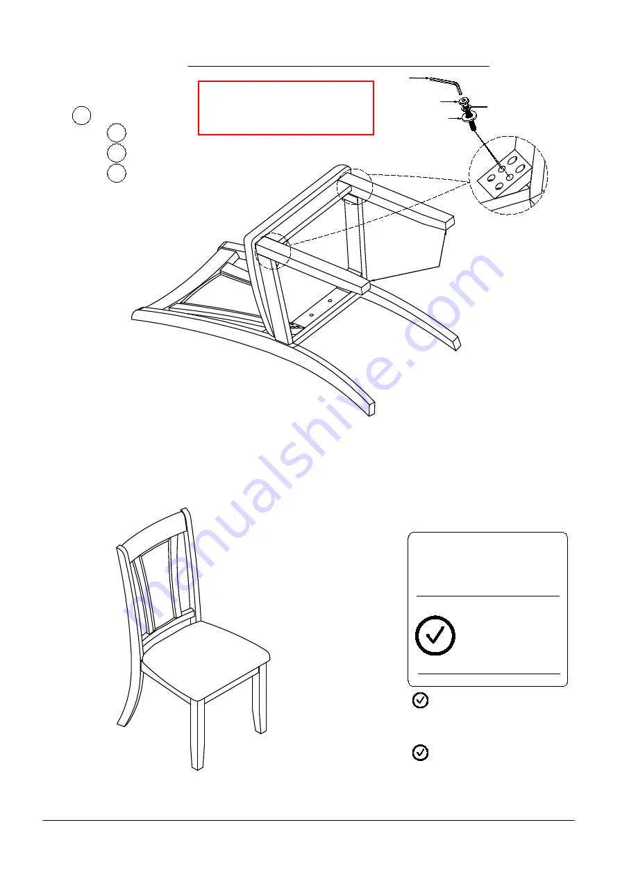 Furniture of America CM3984SC-2PK Assembly Instructions Manual Download Page 7