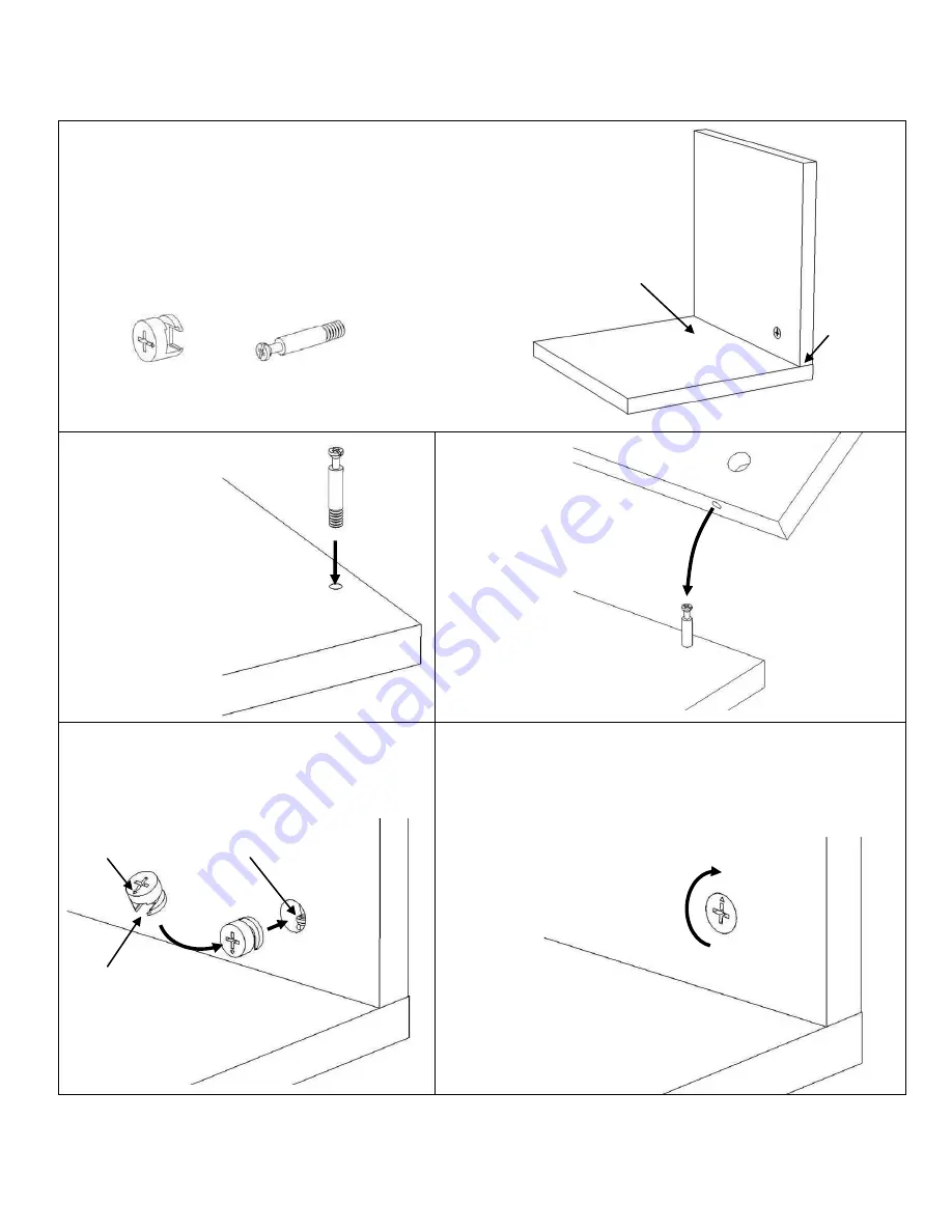 Furniture of America cM4085S Assembly Instructions Manual Download Page 3