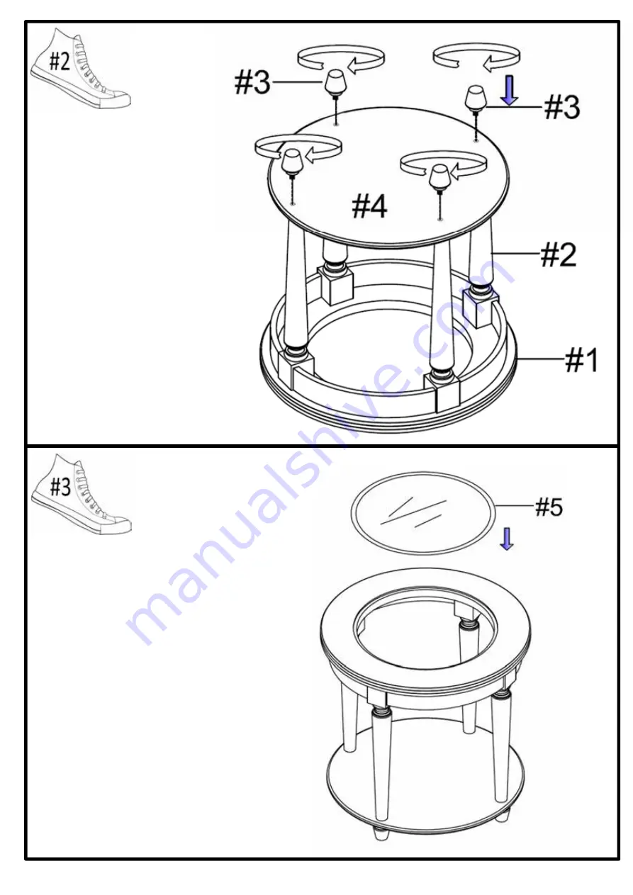 Furniture of America CM4131E Скачать руководство пользователя страница 5