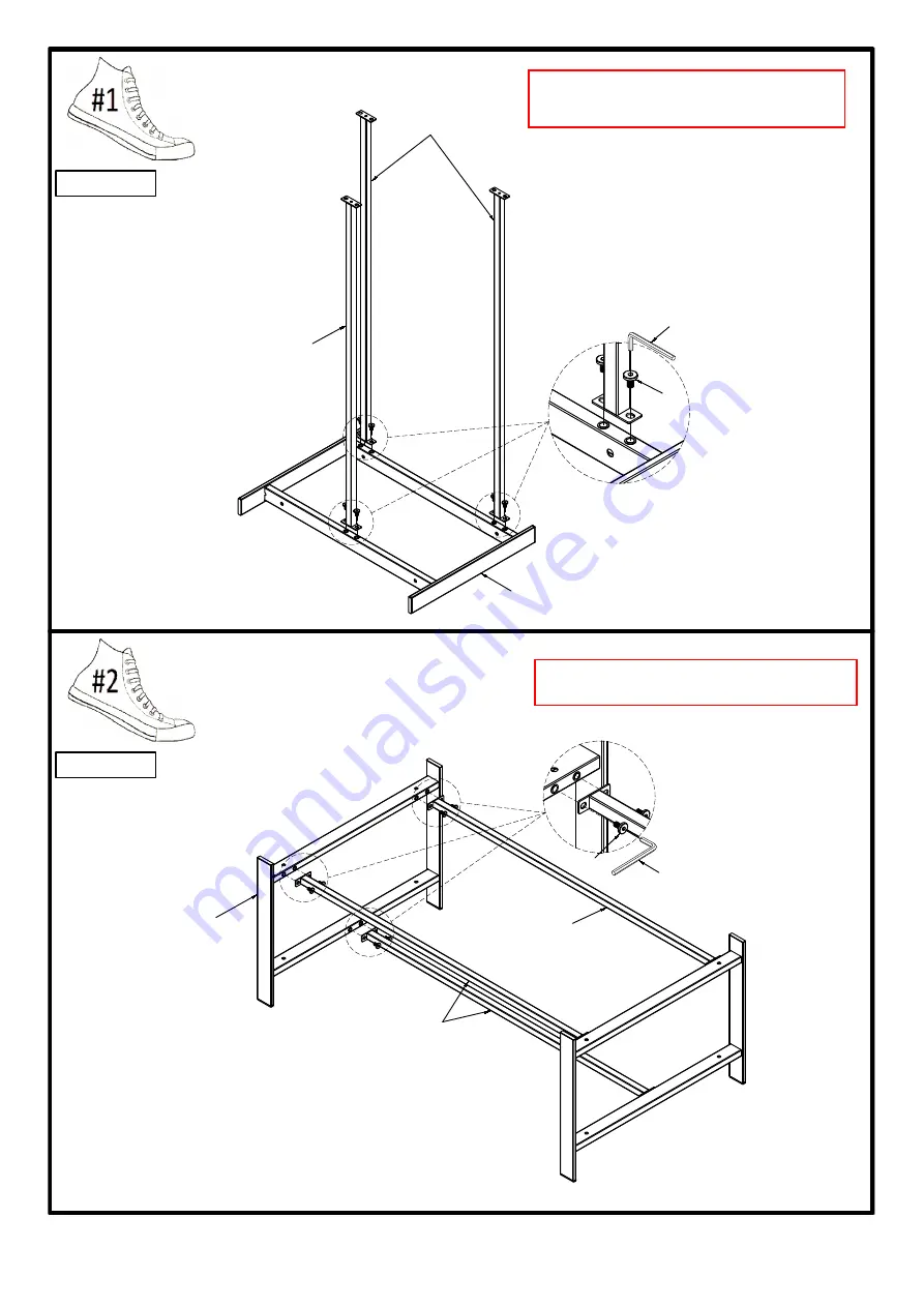 Furniture of America CM4618C Assembly Instructions Download Page 4