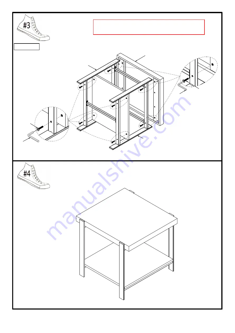 Furniture of America CM4618E Assembly Instructions Download Page 5