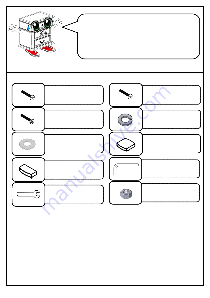 Furniture of America CM7016Q Скачать руководство пользователя страница 4