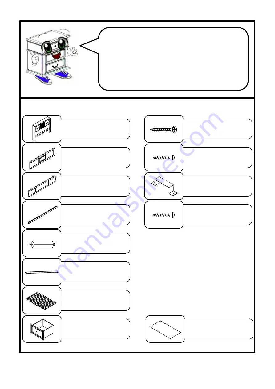 Furniture of America CM7059 Скачать руководство пользователя страница 3