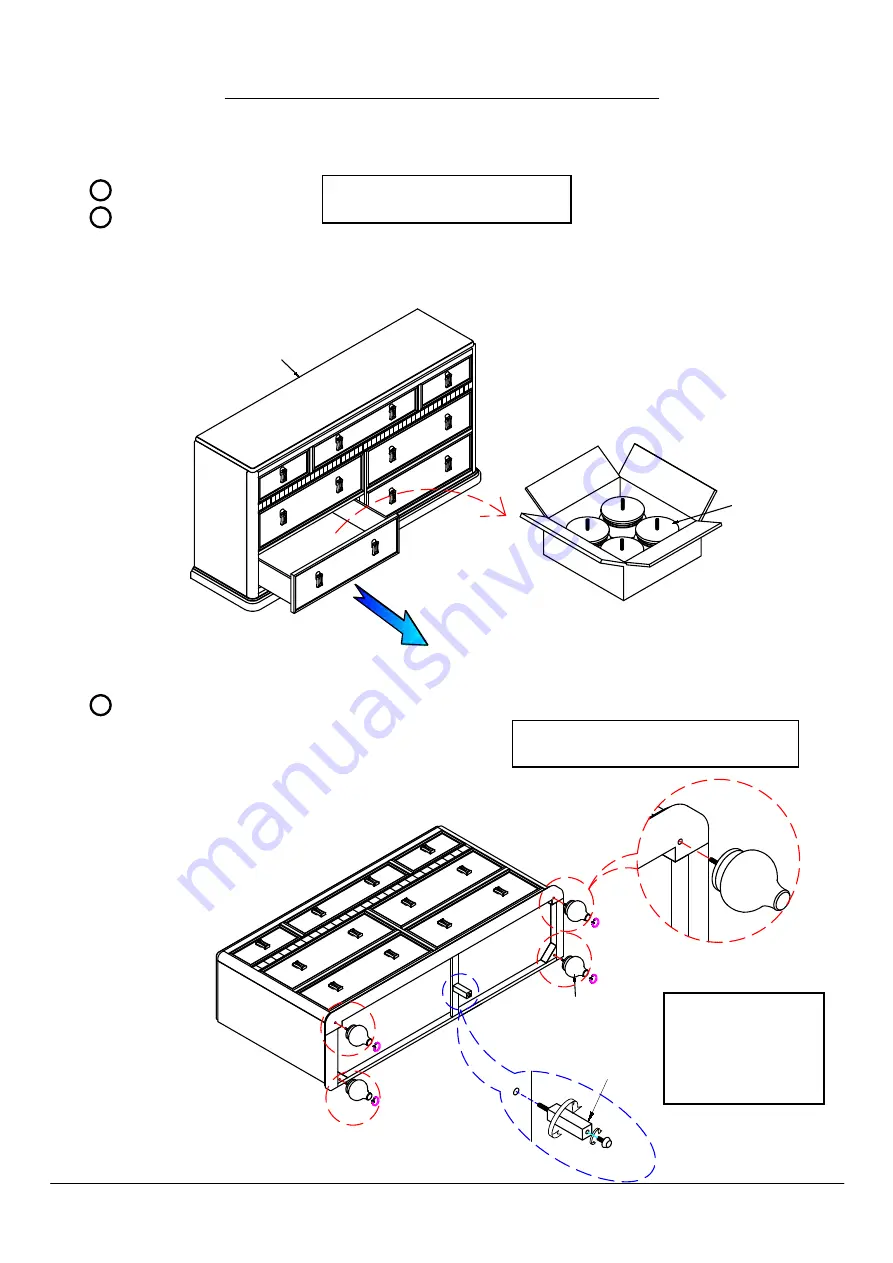 Furniture of America CM7171D-M Скачать руководство пользователя страница 7