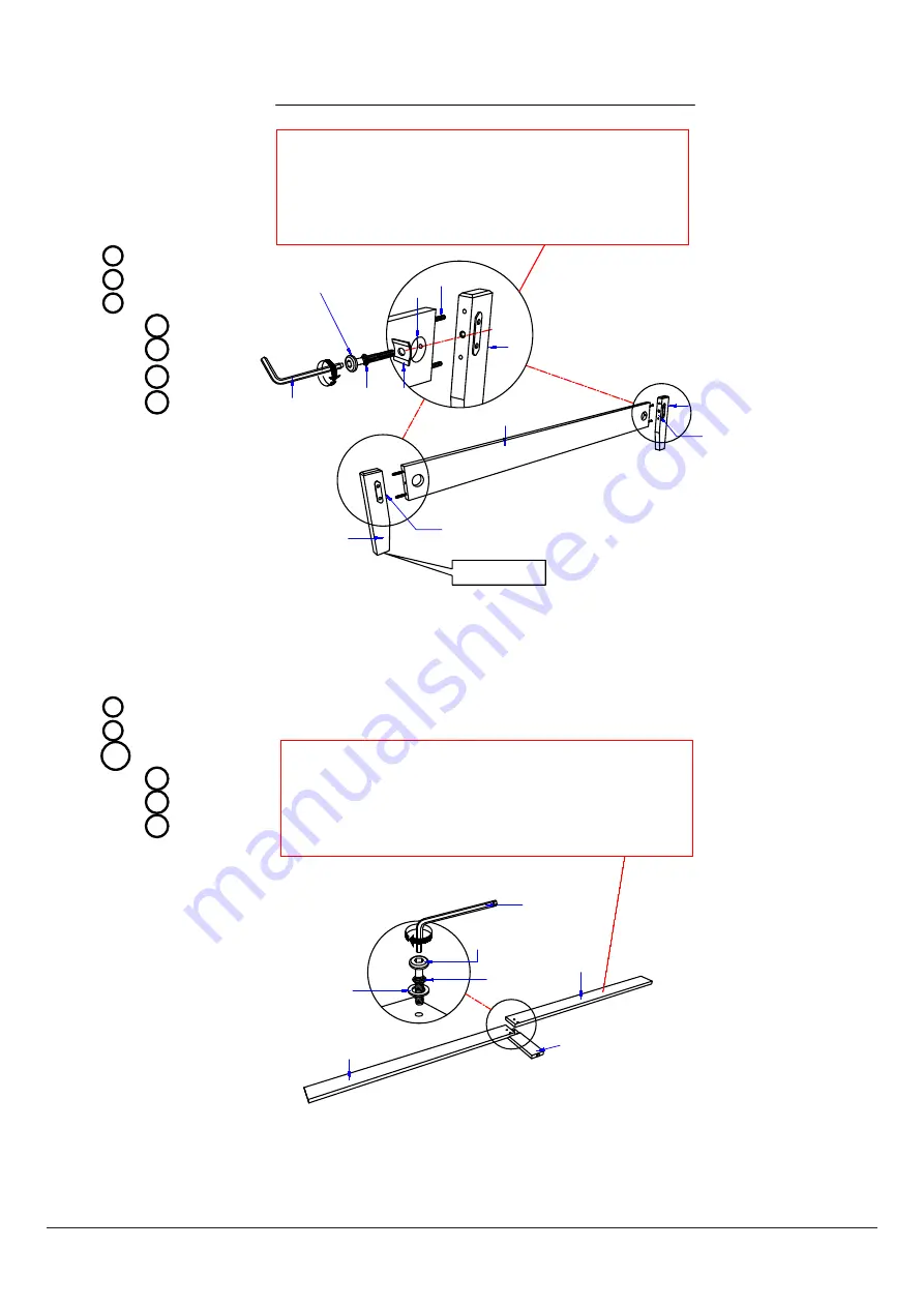 Furniture of America CM7176Q Assembly Instructions Manual Download Page 8