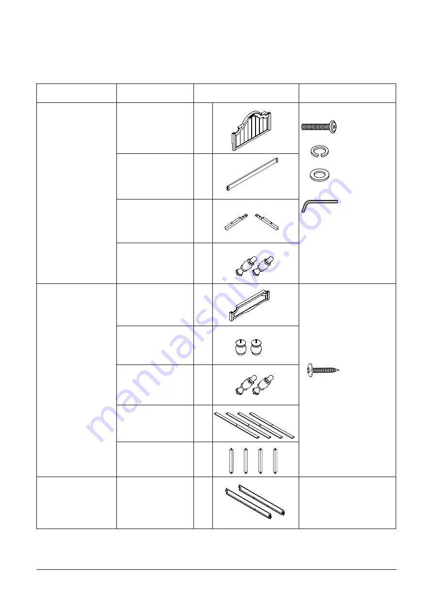 Furniture of America CM7184F Assembly Instructions Manual Download Page 7