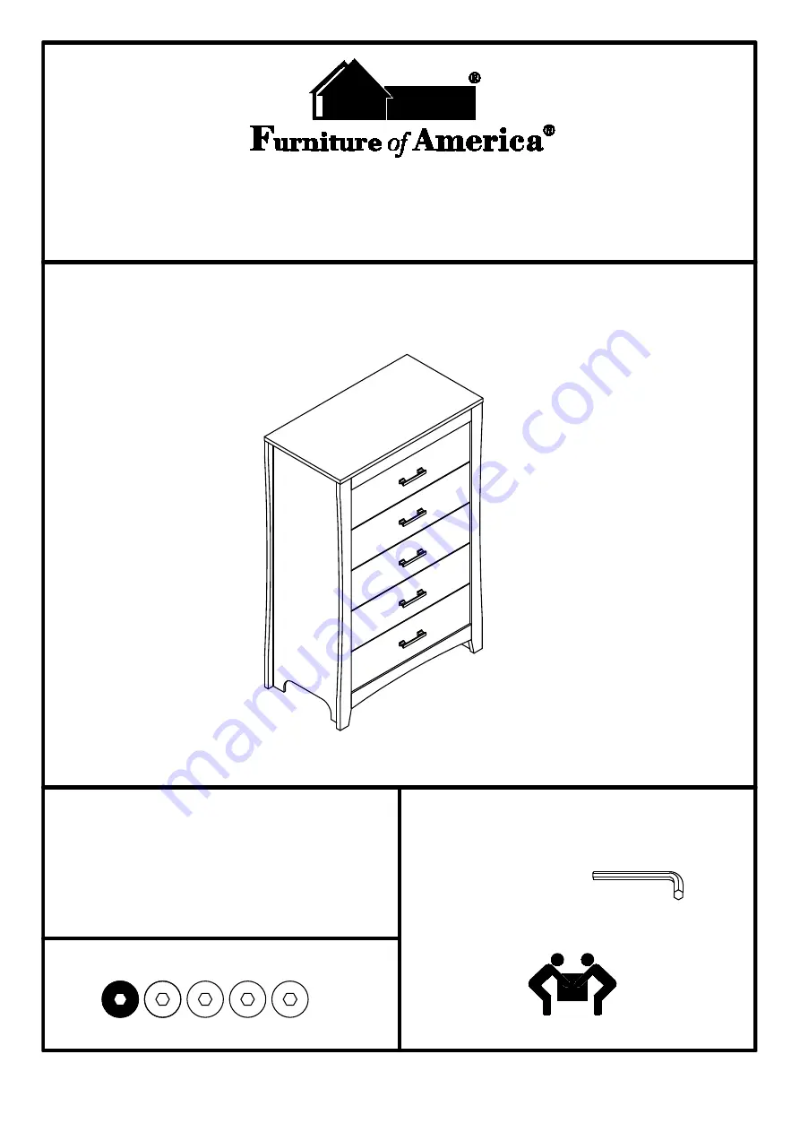 Furniture of America CM7527C Assembly Instructions Download Page 1