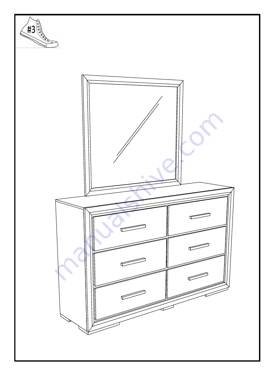 Furniture of America Conwy CM7549M Скачать руководство пользователя страница 5