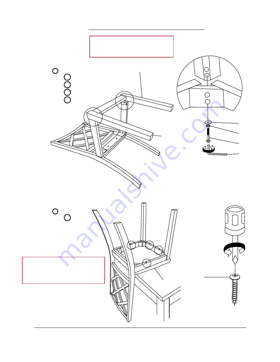 Furniture of America Haleigh CM3491RT-5PC Скачать руководство пользователя страница 7