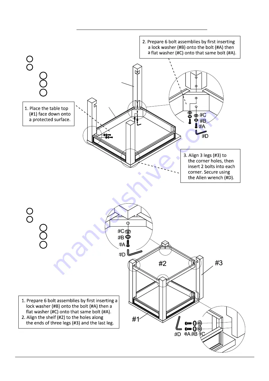 Furniture of America Meadow CM4327E-VN Скачать руководство пользователя страница 6