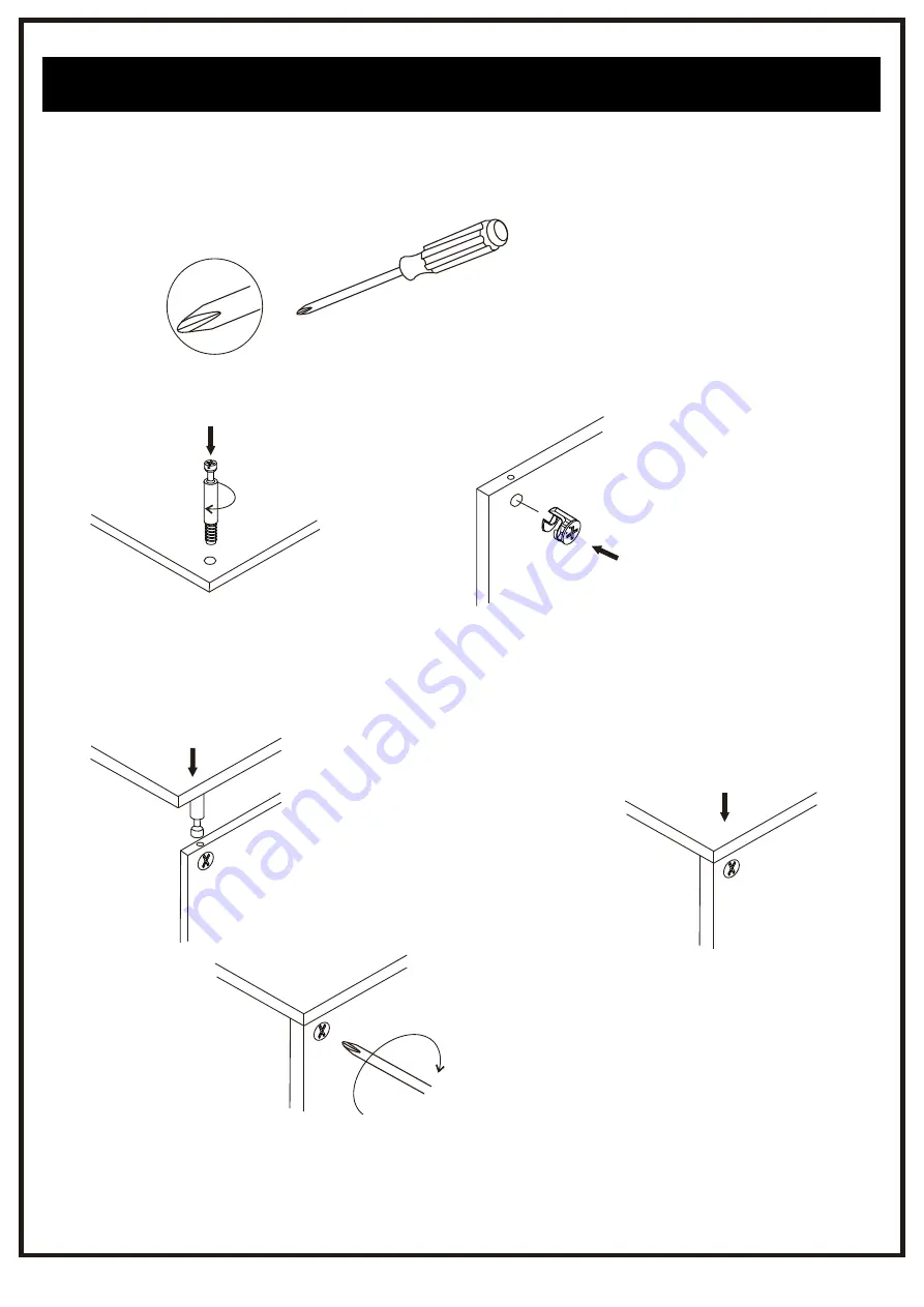 Furniture of America YNJ-15403C5 Скачать руководство пользователя страница 5