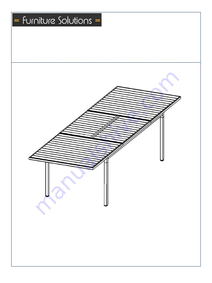 Furniture Solutions AKIRA 18AKIT08 Instruction Manual Download Page 1