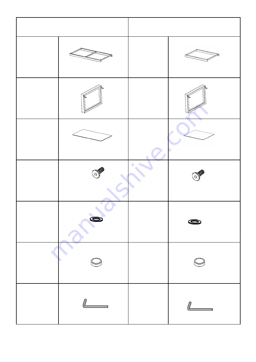 Furniture Solutions ARCADIA 17ARCL4SW Instruction Manual Download Page 4