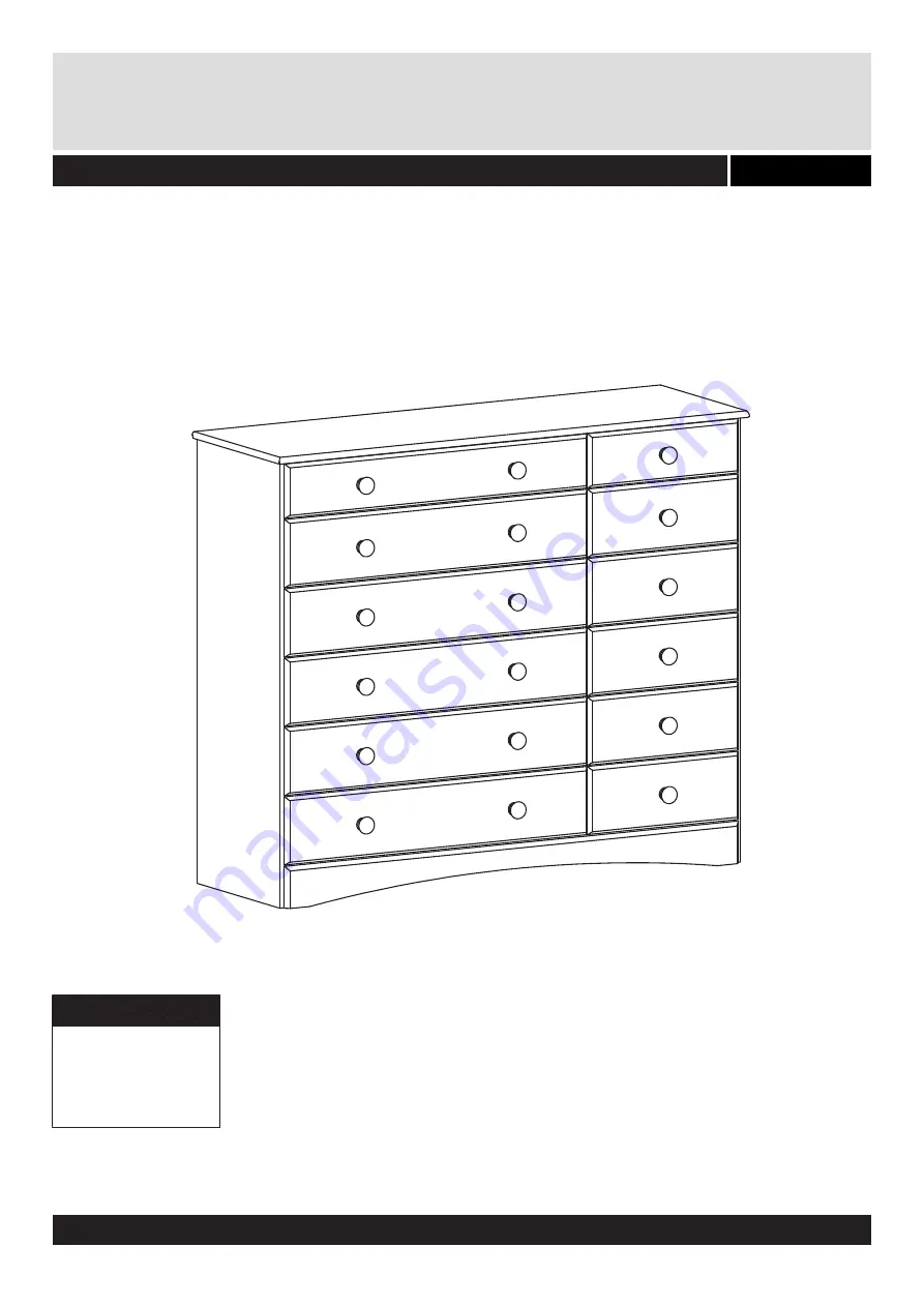 Furniture To Go Scandi 1020401 Assembly Instructions Manual Download Page 1