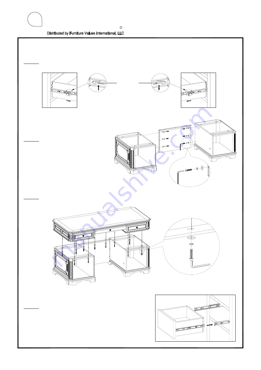 Furniture Values International aspenhome I39-300T Скачать руководство пользователя страница 2