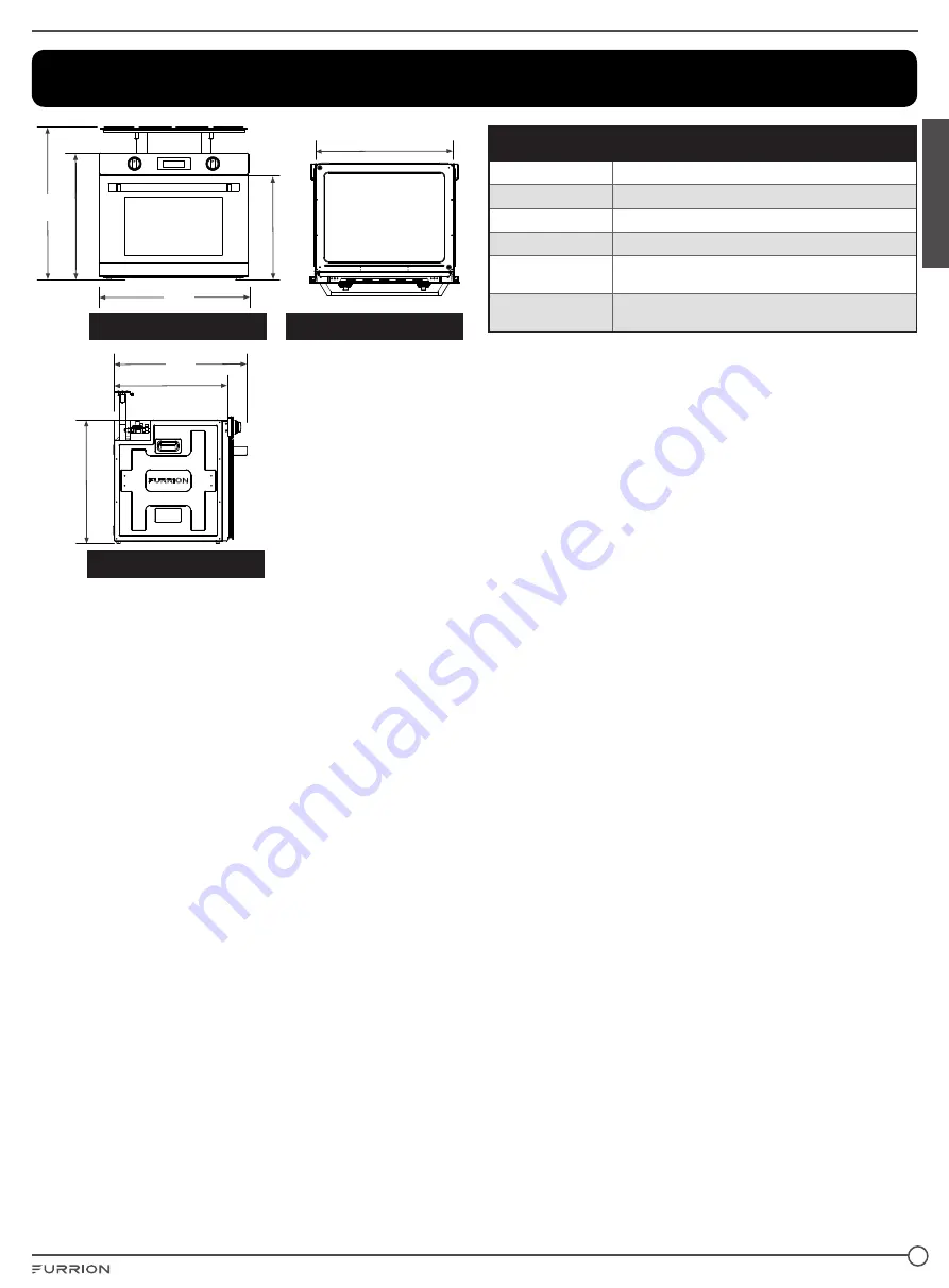 Furrion Chef FS22N20A-SS Скачать руководство пользователя страница 13