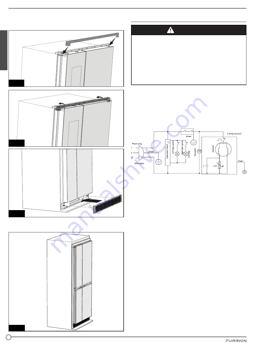 Furrion FCR14ACBQA-BL Instruction Manual Download Page 8