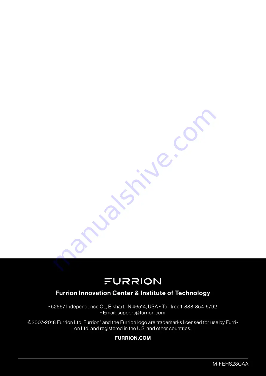 Furrion FEHS28CAA Instruction Manual Download Page 39