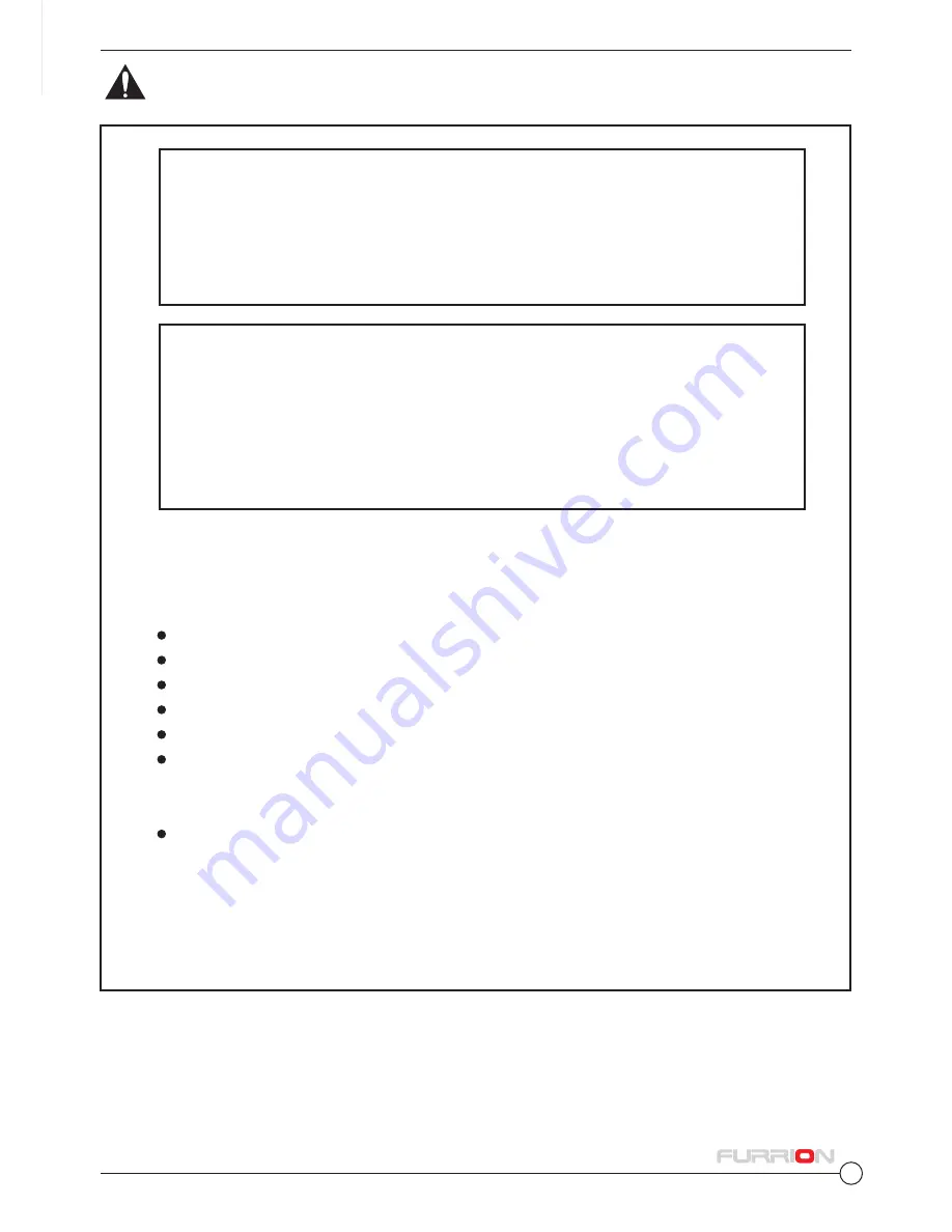 Furrion FGH4ZSA-SB Operating And Installation Instructions Download Page 21