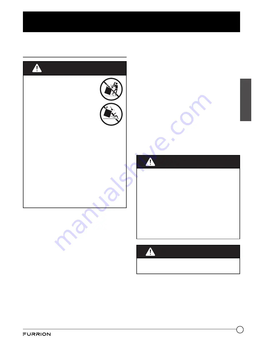 Furrion FSRB17CA-BL Instruction Manual Download Page 33