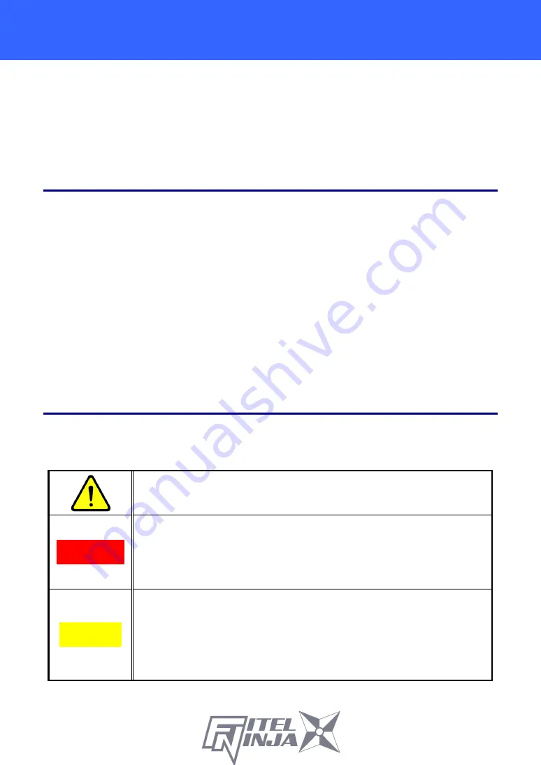 Furukawa electric FITELNINJA NJ001 User Manual Download Page 6