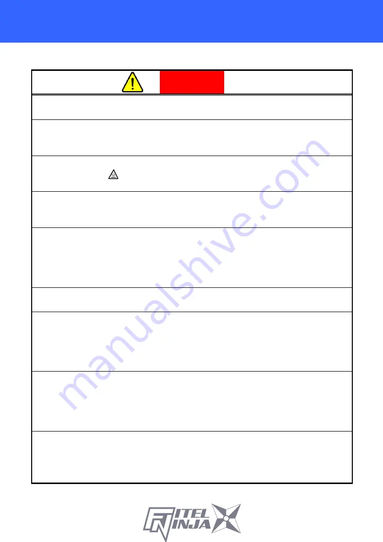 Furukawa electric FITELNINJA NJ001 User Manual Download Page 8